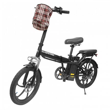 Электровелосипед Spetime E-Bike S6 Plus Black RU - 3