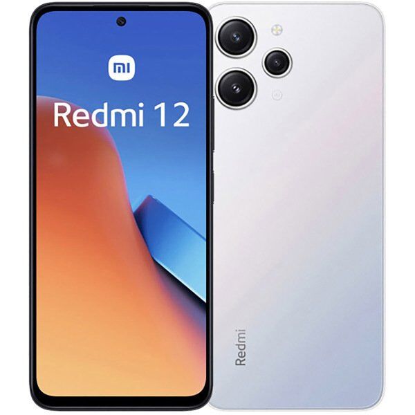 Смартфон Redmi 12 8Gb/256Gb/Dual nano SIM/NFC Silver RU - 1