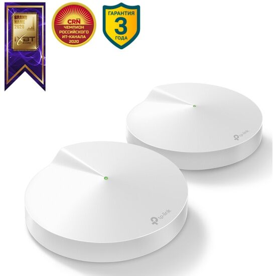 Wi-Fi роутер TP-LINK Deco M9 Plus (2-pack), белый - 1