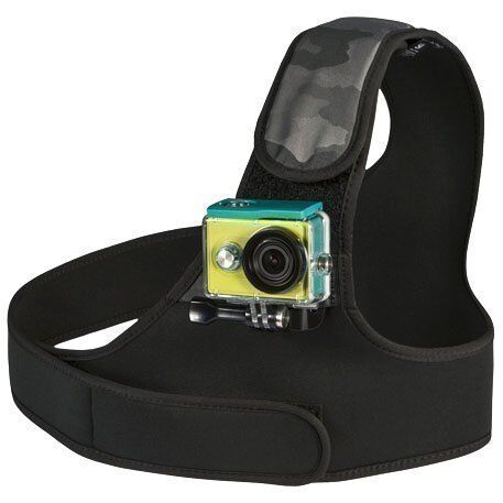 Широкое крепление-жилет на грудь Chest Mount для экшн камеры Yi Action Camera (Black/Черный) : характеристики и инструкции 
