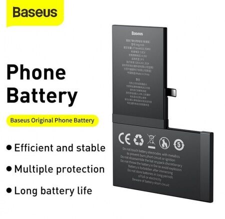 Аккумуляторная батарея BASEUS For iP X, 2716 мАч - 5