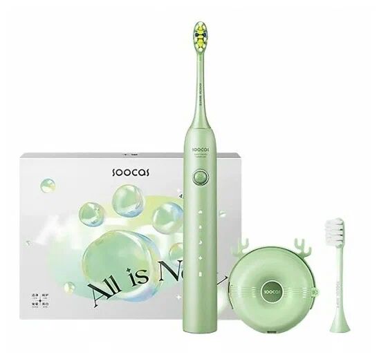 Электрическая зубная щетка Soocas D3 Electric Toothbrush, Green - 4