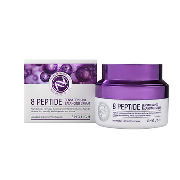 ENOUGH 8 Peptide Sensation Pro Balancing Cream Антивозрастной крем на основе 8 пептидов - 2