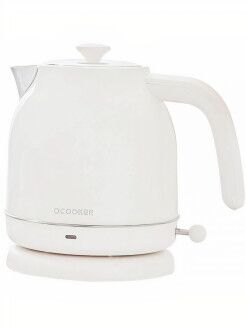 Чайник с датчиком температуры Qcooker Retro Electric Kettle 1.7L (White/Белый) RU - 2