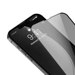 Защитное стекло BASEUS SGQP020501 для iPhone 13 Pro Max 6.7, 0.23mm, черный, 2pcs - 1