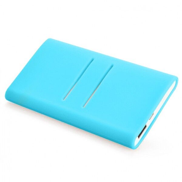 Силиконовый чехол для Xiaomi Power bank 5000 Slim (Blue) - 5