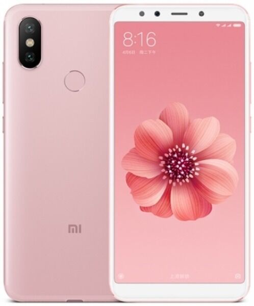 Смартфон Xiaomi Mi A2 64GB/4GB (Pink/Розовый)  - характеристики и инструкции 