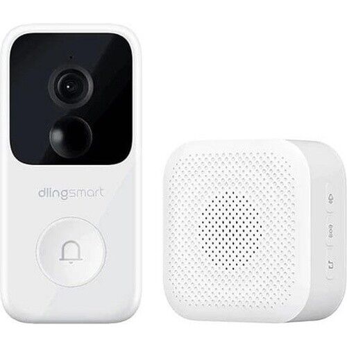Интеллектуальный видеодомофон с динамиком Ding Zero Intelligent Video Doorbell E3 (White) - 1