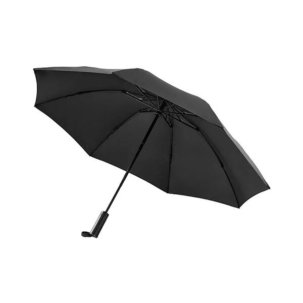 Зонт с светодиодным фонариком 90 Points Automatic Umbrella with LED Flashlight (Black) - 1