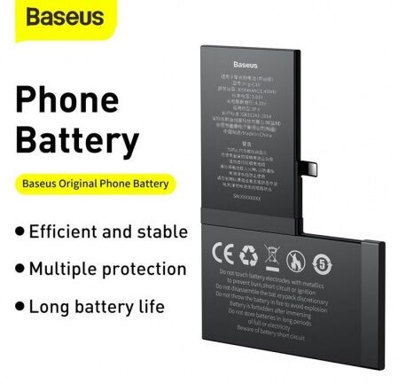 Аккумуляторная батарея BASEUS For iP X, 3000 мАч - 2