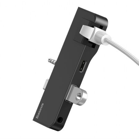 Переходник BASEUS Multifunctional HUB for Surface Pro, Разветвитель, Type-CJack 3.5 - RJ45USB3.0T - 2