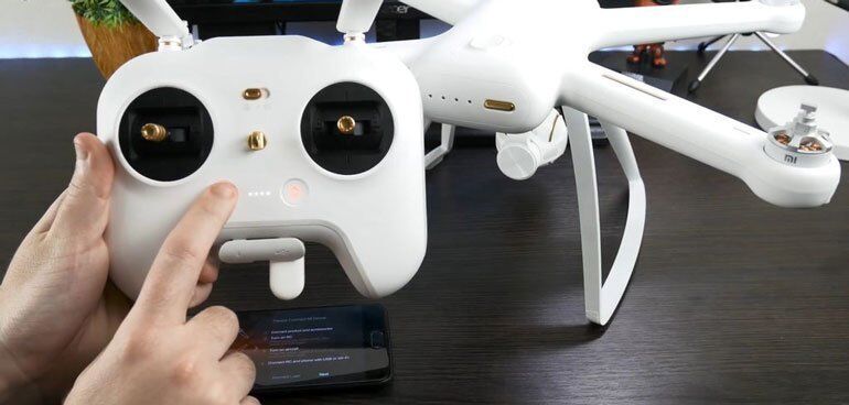 Устройство манипулятора Mi Drone 4k