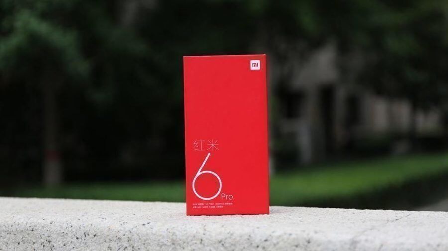 Коробка от Xiaomi Redmi 6 Pro