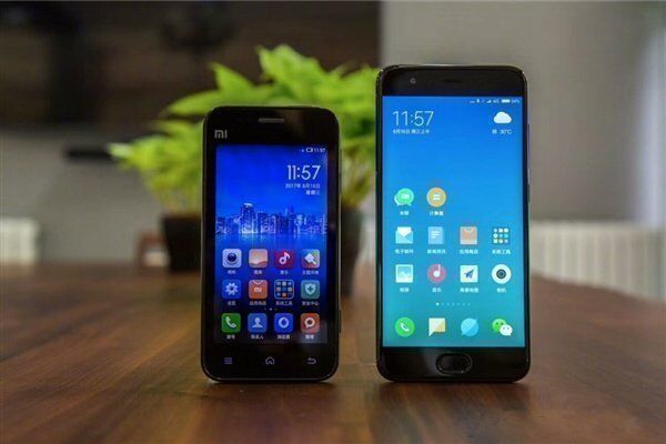 Xiaomi Mi1 рядом с Xiaomi Mi6