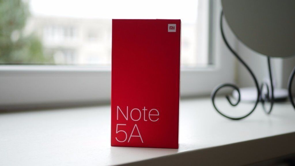 Коробка от Xiaomi Redmi Note 5A