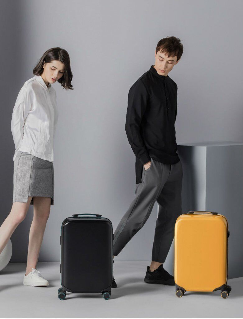 Новый чемодан Xiaomi 90 Points Smart Unlock Suitcase