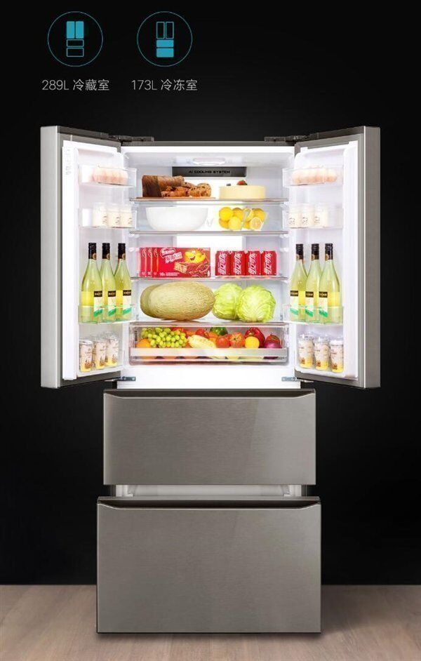 Новый холодильник Сяоми: вид изнутри