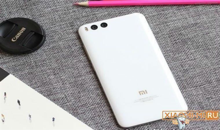 Белый Xiaomi Mi6
