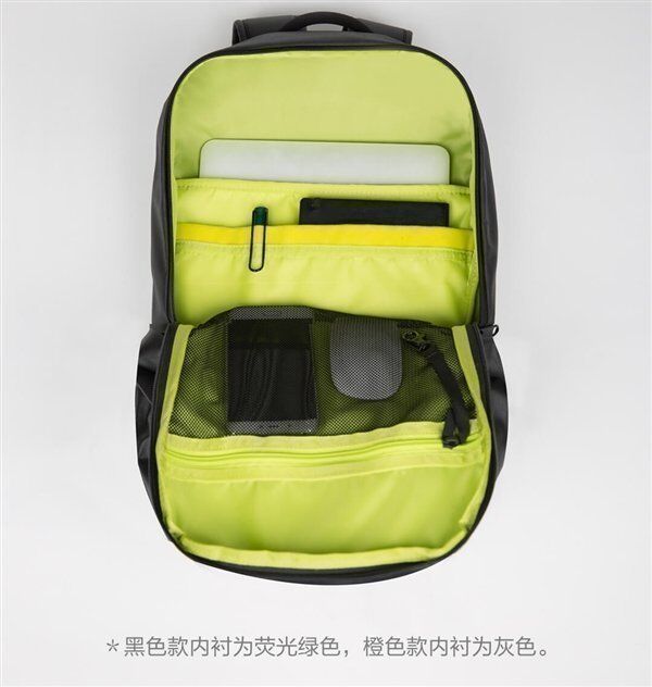 Рюкзак Xiaomi 90 Points City Backpacker изнутри