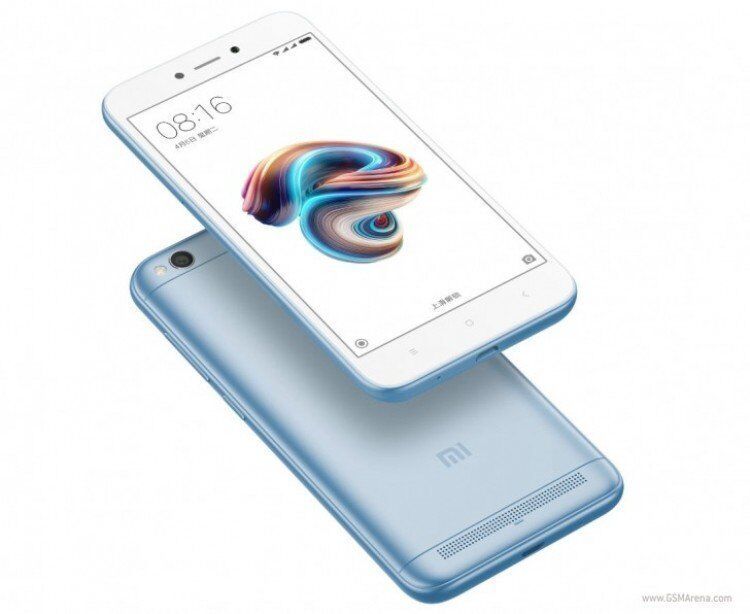 Голубой Xiaomi Redmi Note 5A