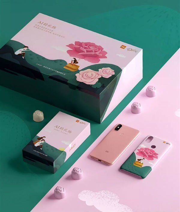 Рекламный тизер смартфона Xiaomi Mi 6X Dove Tanabata 