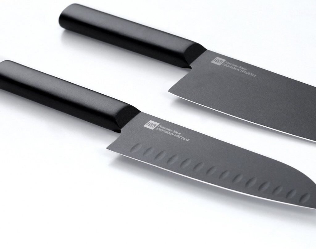 Набор ножей Xiaomi Huo Hou Black Heat Knife Set 