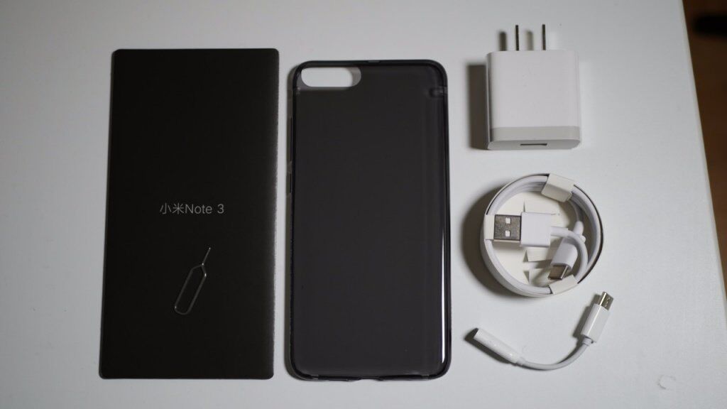 Комплектация Xiaomi Mi Note 3
