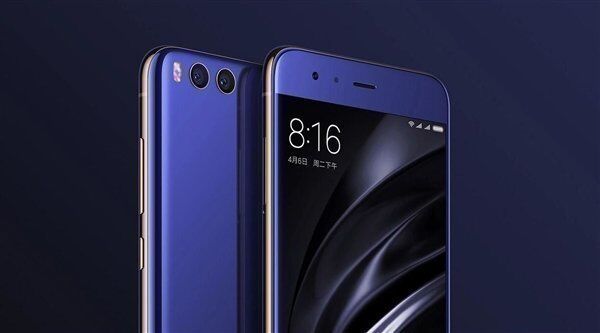 Синий Xiaomi Mi6