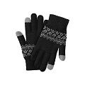 Перчатки для сенсорных экранов Xiaomi FO Touch Screen Warm Velvet Gloves (Gray/Серый) - фото