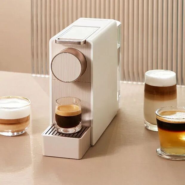 Кофемашина капсульная Scishare Capsule Coffee Machine Mini S1201 (Gold) - 4