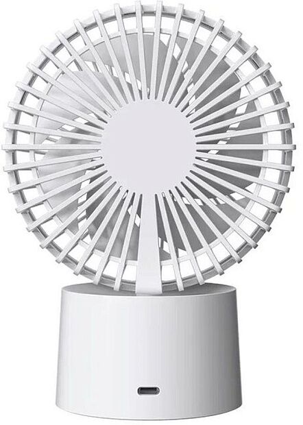 Портативный вентилятор ZMI AF218 (5000 mAh, c регулиров. скор. и режимом автоповорота) (White) - 2