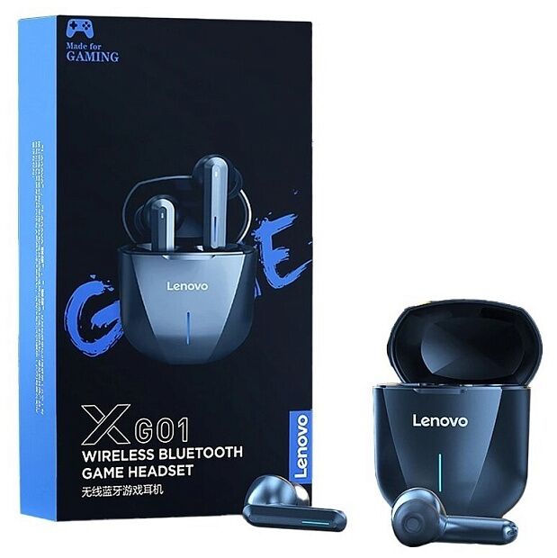 Беспроводные наушники Lenovo XG01 Wireless Bluetooth Game Headset (Black) - 5