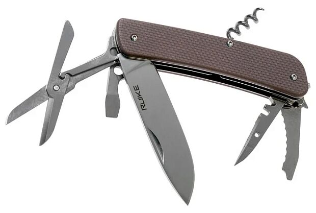 Нож multi-functional Ruike L31-N коричневый - 2