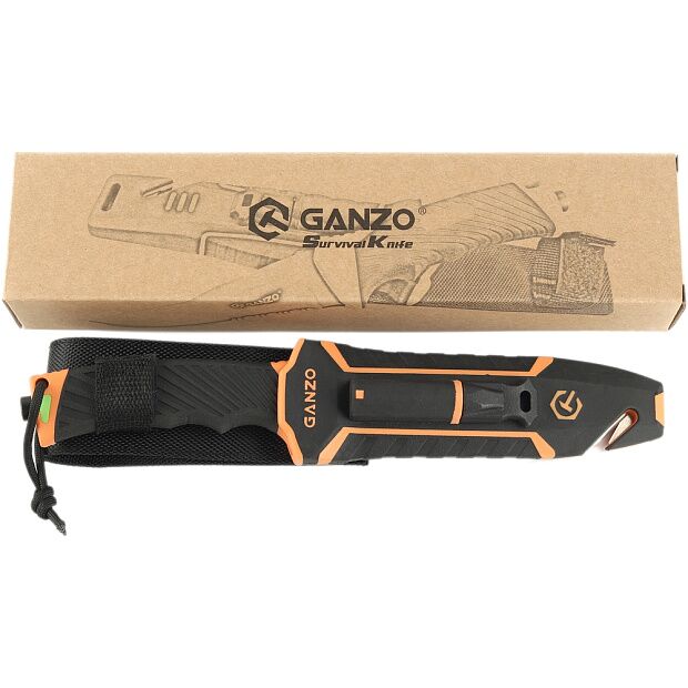 Нож Ganzo G8012V2 -OR c паракордом, G8012V2-OR - 9