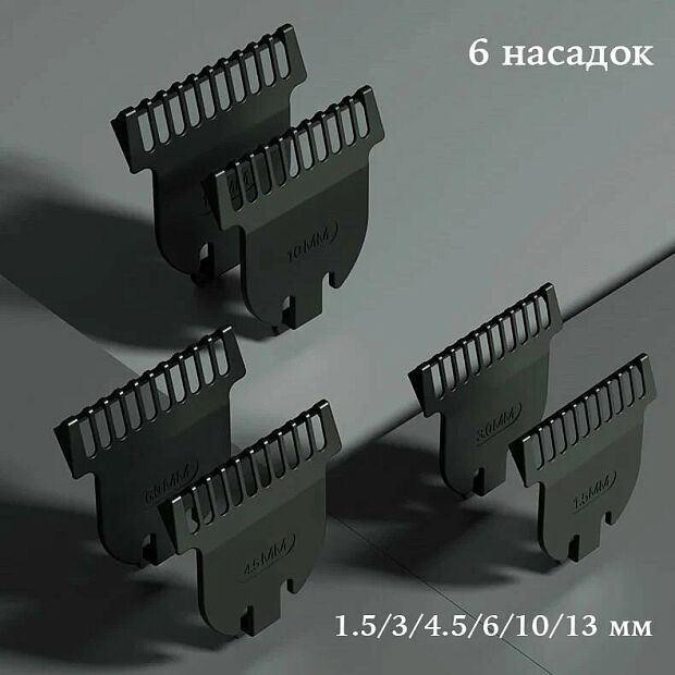 Машинка для стрижки волос RIWA RE-6510 Grey - 6