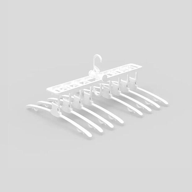 Складная вешалка QUANGE Full-Size Magic Folding Hanger (White) - 3