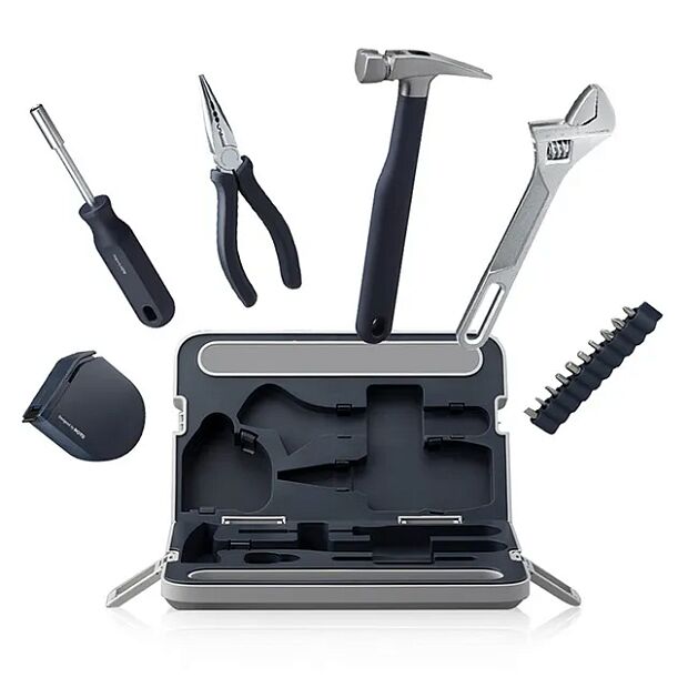 Набор инструментов HOTO Manual Tool Set QWSGJ002 (серый) : характеристики и инструкции - 1