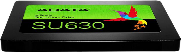 Твердотельный накопитель ADATA SSD Ultimate SU630, 480GB, 2.5 7mm, SATA3, 3D QLC, R/W 520/450MB/s, IOPs 40 000/65 000, TBW 100, DWPD 0.2 - 5
