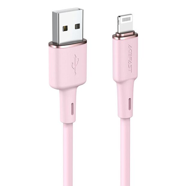 Кабель MFi ACEFAST C2-02 USB to Lightning Data (Pink) - 1