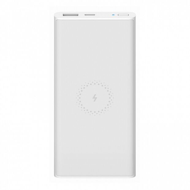 Беспроводной внешний аккумулятор повербанк Xiaomi Wireless Power Bank Youth Edition 10000 mAh WPB15ZM (Silver) : характеристики и инструкции - 1
