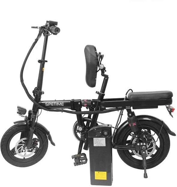 Электровелосипед Spetime E-Bike S6 Pro Black RU - 3