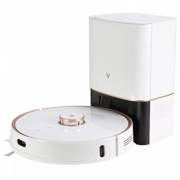 Робот-пылесос с базой самоочистки Viomi Robot Vacuum Cleaner Alpha S9 V-RVCLMD28A EU (White) - отзывы - 1