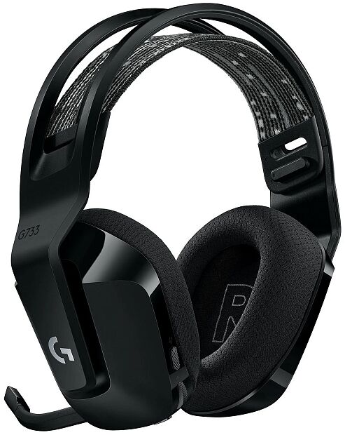 Гарнитура/ Logitech Headset G733 LIGHTSPEED Wireless RGB Gaming  BLACK- Retail - 4