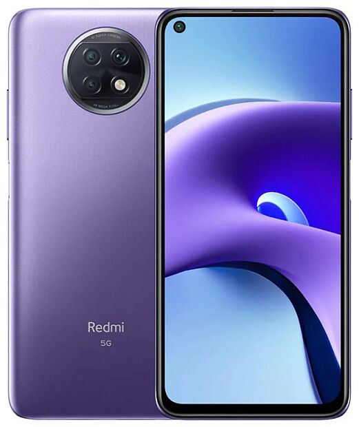 Смартфон Redmi Note 9T 4/64 ГБ Global, фиолетовый рассвет - 1