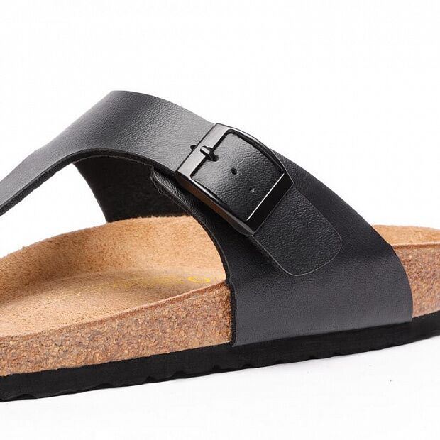 Сланцы Aishoes Summer Classic Pinch Cork Sandals 41 (Black/Черный) - 2