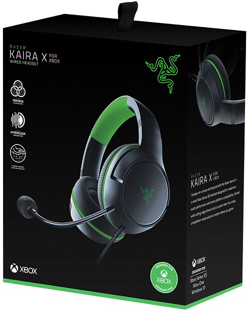 Гарнитура Razer Kaira X for Xbox Black - Wired Gaming Headset for Xbox Series X S - 6