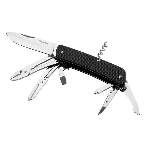 Нож multi-functional Ruike L41-B черный - 4