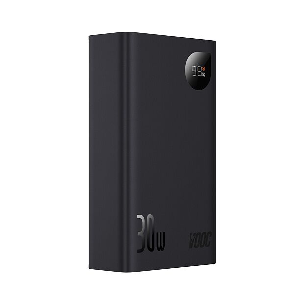 Внешний аккумулятор повербанк Baseus Adaman2 20000mAh 30W (VOOC Edition) черный (PPAD050001) - 1