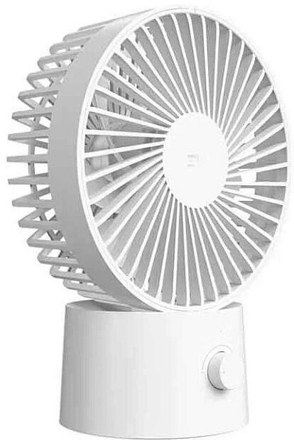 Портативный вентилятор ZMI AF218 (5000 mAh, c регулиров. скор. и режимом автоповорота) (White) - 4