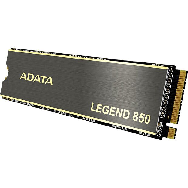 Твердотельный накопитель ADATA SSD LEGEND 850, 512GB, M.2(22x80mm), NVMe 1.4, PCIe 4.0 x4, 3D NAND, R/W 5000/2700MB/s, IOPs 380 000/530 000, TBW 500, - 4